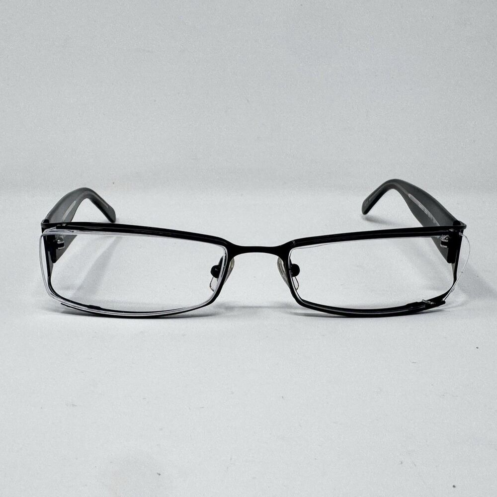 Ray-Ban RB6124 2509 Titanium Shiny Black Eyeglass Frames 52-17-135 B